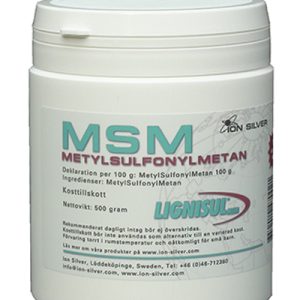 MSM 500g Pulver - Kosttillskott